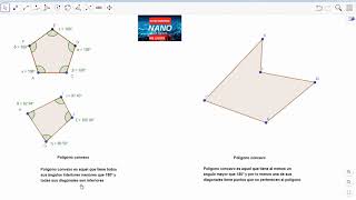 POLÍGONOS SEGÚN SU FORMA POLIGONOS CÓNCAVOS Y CONVEXOS CON EJEMPLOS [upl. by Tada160]