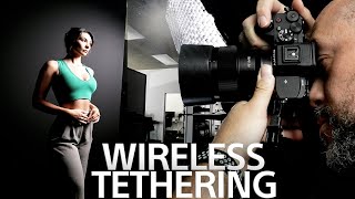 How to Tether Your Sony Camera Wirelessly To A Computer  Capture One 22 [upl. by Ppilihp926]