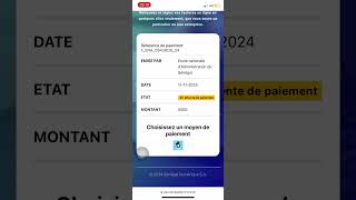 Comment faire le paiement ENA [upl. by Aratahc656]