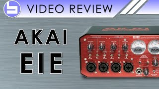 AKAI EIE 16bit441 kHz Audio Interface Video Review [upl. by Akemet]