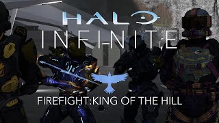 HALO INFINITE FIREFIGHT KING OF THE HILL 4K HDR [upl. by Rolfston226]