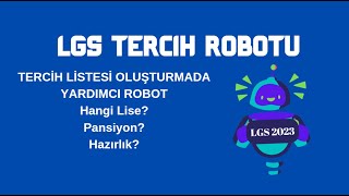 Lise Tercihi Nasıl Yapılır LGS tercih robotu incelemesi [upl. by Assyn304]