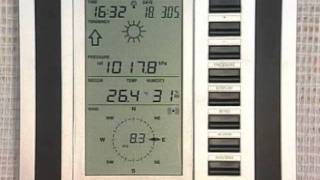 Technoline FunkWetterstation WS 2300 Wettercenter [upl. by Alvar]