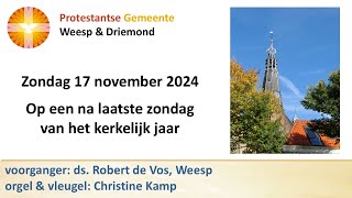 Viering zondag 107november 2024 [upl. by Roderic]