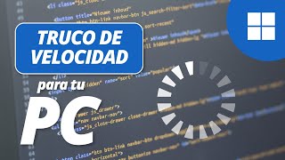 Truco de velocidad para tu PC de lenta a súper veloz  Tutorial Windows [upl. by Nabla]