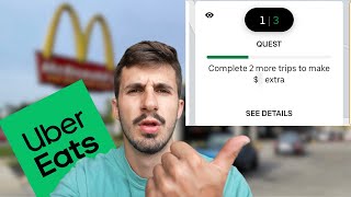 I Tested Uber Eats Delivery Quests And Made [upl. by Leitao]