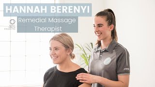 Meet Hannah Berenyi  Remedial Massage Therapist [upl. by Jaunita]