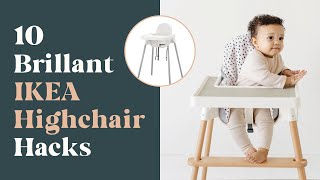 The Easiest Way to Remove the IKEA Highchair Tray and 9 Other Brilliant Hacks [upl. by Sivam]