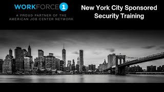 NYC Sponsored Security Training [upl. by Castor]