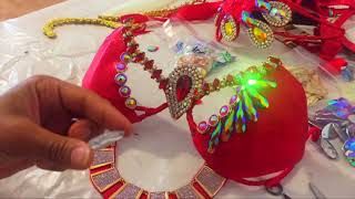 Vanessa quotRainha Do Carnaval Designquot  Handmade Costume [upl. by Mazman156]