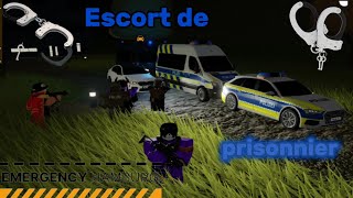 La police fait une escort de prisonnier sur emergency hamburg 🚔 [upl. by Loresz90]