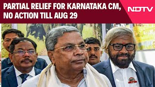 Siddaramaiah News Today  quotNo Action Tillquot High Court Relief For Siddaramaiah In Land Scam Row [upl. by Bridgid]