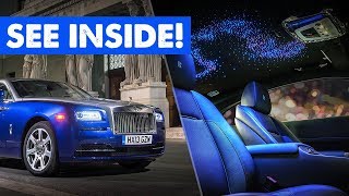 10 Most Insane Features of the RollsRoyce Wraith [upl. by Aianat868]