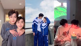 carlo and his 210cm boyfriend xiaoyang  chinese gay couple tiktok compilation [upl. by Namhcan]