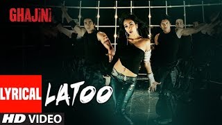 LYRICAL Latoo Video Song  Ghajini  Jiah Khan  AR Rahman  Shreya Ghosal Pravin Mani [upl. by Einal]