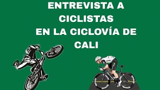 ENTREVISTA EN LA CICLOVÍA DE CALI [upl. by Aderf]