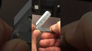 Hinged Shavette Barber Razor Blade Install shaving skincare razor blade barber [upl. by Euv952]