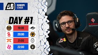 BLAST R6  Europe League 2024  Stage 1  Day 1 [upl. by Eek]