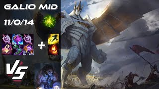 MID Galio vs Sylas  EU Grandmaster Patch 1422 [upl. by Brunk]