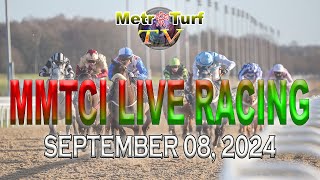 08 September 2024  Philippines Horse Racing Live  Metro Manila Turf Club Inc [upl. by Nofets536]