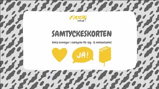 Vad är Samtyckeskorten [upl. by Eshelman]