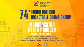 MATCH 81  MAHARASHTRA VS UTTAR PRADESH  WOMEN B  74TH JUNIOR NATIONAL BASKETBALL CHAMPIONSHIP [upl. by Iam]