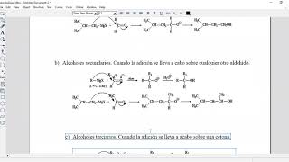 Síntesis de alcoholes a partir de Reactivos de Grignard [upl. by Dhaf]