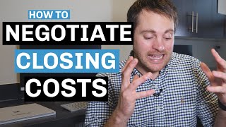 How to Negotiate Closing Costs Asking the Seller to Pay [upl. by Jenilee969]