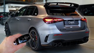 2023 Mercedes AMG A45 S Facelift 421hp  Sound amp Visual Review [upl. by Anilosi]