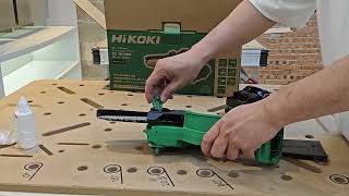 HiKOKI CS1810DD 4quot Cordless Chain SawsL Pay attention to the special terminal hikokipowertool [upl. by Finnigan]