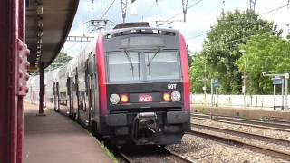 Z5600 Carmillon  Départ de la gare de Villeneuve le Roi sur la ligne C du RER [upl. by Stroud938]