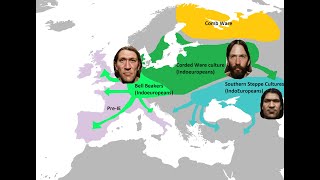 Genetic History of Europeans  V2 [upl. by Urana]