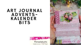 Art Journal Adventskalender Bits [upl. by Runstadler]