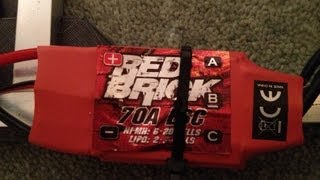 intensewalkera HobbyKing red brick 70a esc problem unable to calibrate [upl. by Biancha]