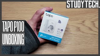 Unboxing TPLink Tapo P100 4KDeutsch studytech [upl. by Gregoor]