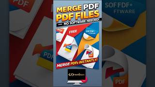 Merge PDF Files for FREE in Seconds 📄 TechTips [upl. by Turnbull]