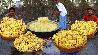 Wow Yummy Chicken Maggi Noodles  Maggi Masala Noodles Recipe With Chicken  Grandpa kitchen [upl. by Marthena]