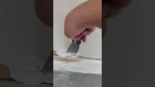 Filling Hole In Wall diy diyprojects homeimprovement [upl. by Jeffery105]