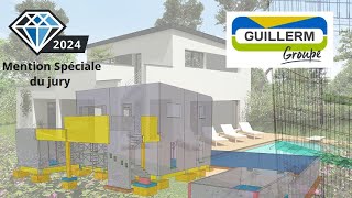 Trimble Construction Awards France 2024  GUILLERM  Pavillon contemporain [upl. by Gerhard739]