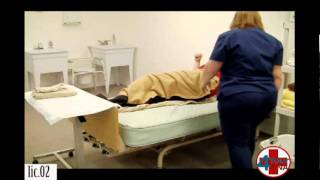 Make an Occupied Bed CNA Skill [upl. by Bethesda]