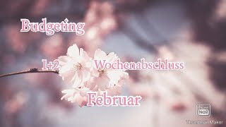 Budgeting Wochenabschluss 12 für Februar Bürgergeld [upl. by Irrem]