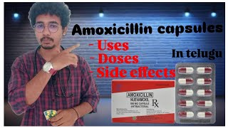 Amoxicillin capsules complete details in Telugu by Dr Mukesh health viralvideo knowledge [upl. by Darius]