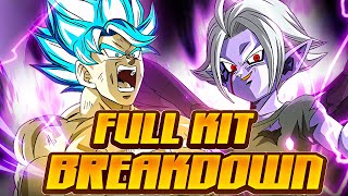 LAST HEROES COLLAB UNITS UNIVERSE TREE GOKU FULL KIT DETAILS ANIMATIONS AND MORE Dokkan Battle [upl. by Alyosha219]