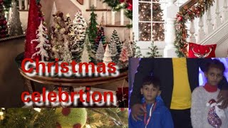 Christmas decoration and celebration  Christmas with sonia [upl. by Friend]