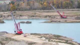 Lease a Manitowoc 4600 Dragline with operator [upl. by Acimak]