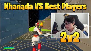 Khanada amp ZaynSzn VS Best Players in 2v2 Zone Wars [upl. by Sueaddaht]