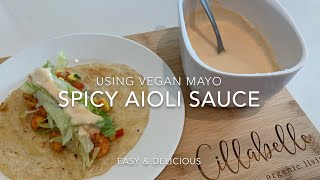 Spicy Garlic Aioli Sauce [upl. by Mccomb]