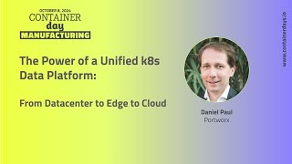 The power of a unified k8s data platform from datacenter to edge to cloud [upl. by Okime]