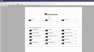 Epi Info 7 Set tab order in a form [upl. by Nilya]