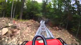 Holiday Valley Resort Mountain Coaster [upl. by Yeniar]